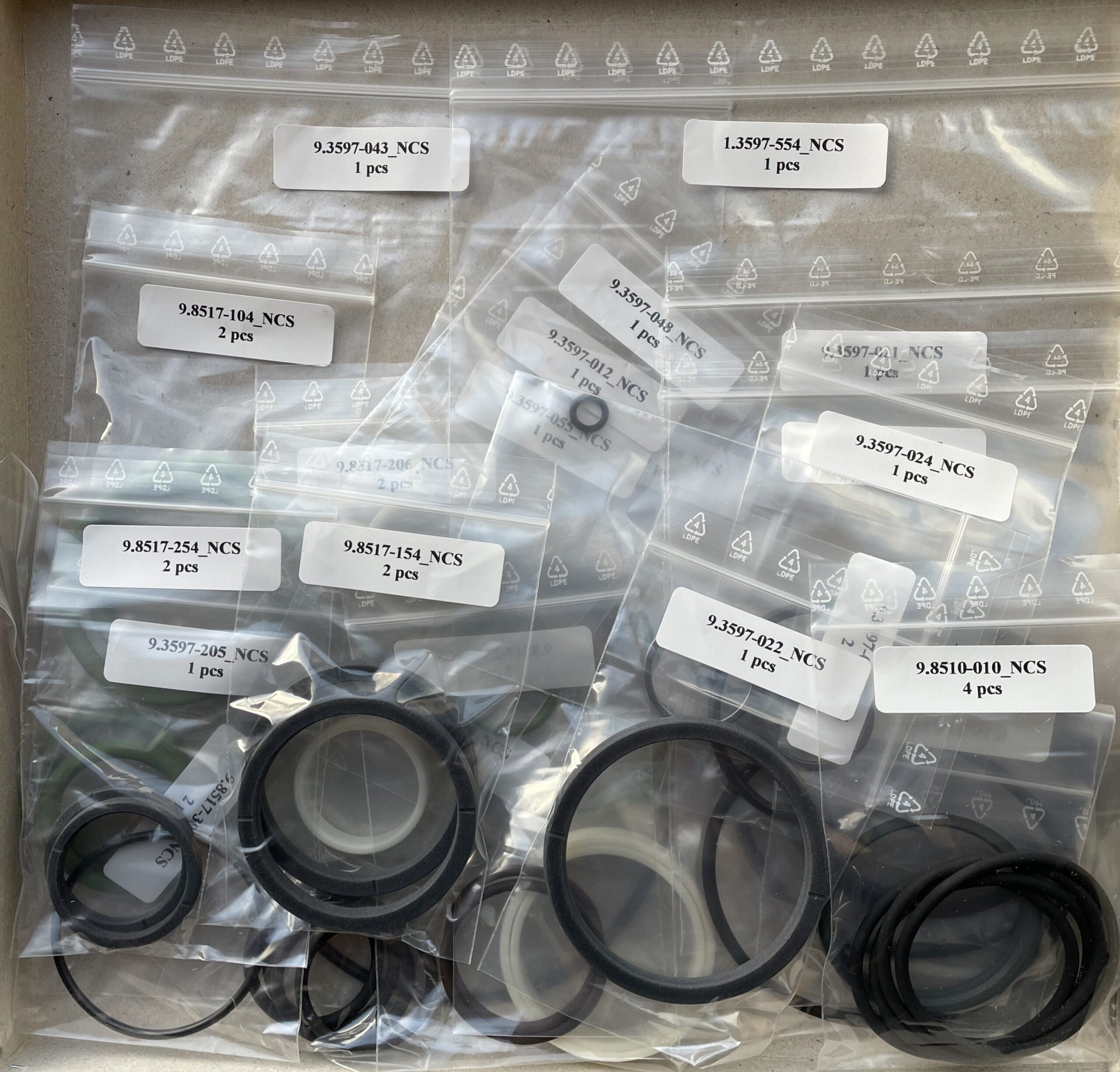 Set of Gaskets for MaK M32 Fuel Pump (9.3598BB) - Njordrecycle